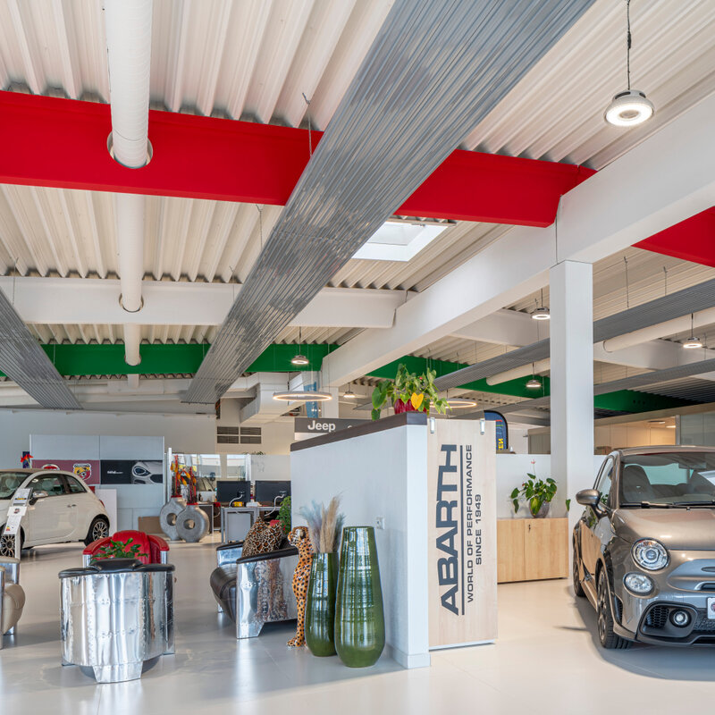 Zehnder ZFP, RHC, CP, Ceiling Panel, Zehnder, Reference, exhibition, salesroom, showroom, cars, Autoland, Pocking,bavaria