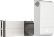 Cut-Out Zehnder ComfoAir 70 Comfortable indoor ventilation Side view