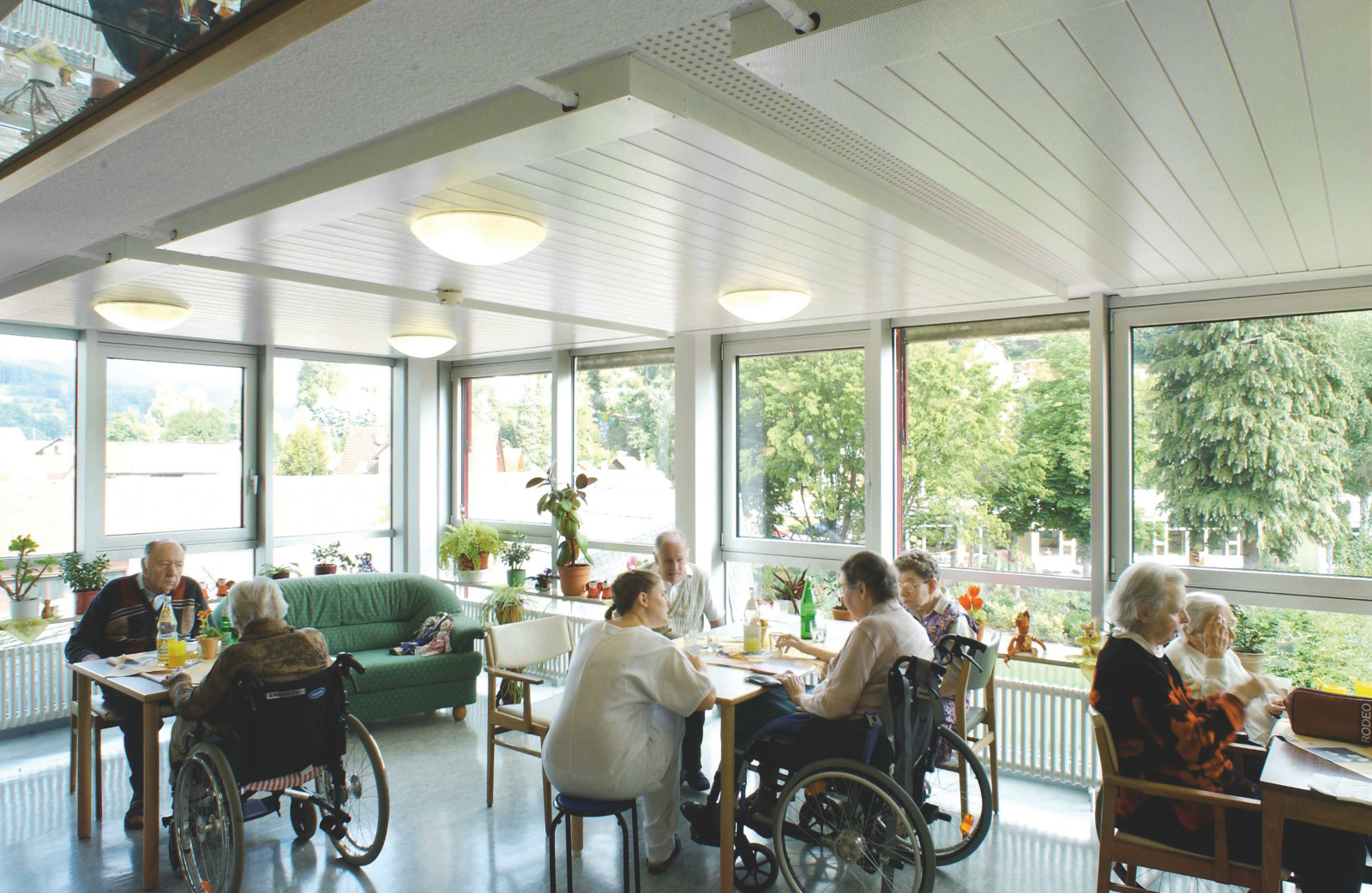 Vincentiushaus, Germany, Oppenau, nursing home, lounge, common room, Reference