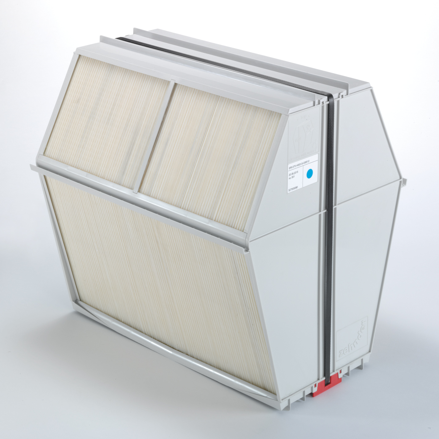 Cut-Out Zehnder ComfoAir Q350 TR Comfortable indoor ventilation Side view