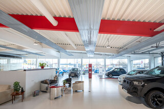 Zehnder ZFP, RHC, CP, Ceiling Panel, Zehnder, Reference, exhibition, salesroom, showroom, cars, Autoland, Pocking,bavaria