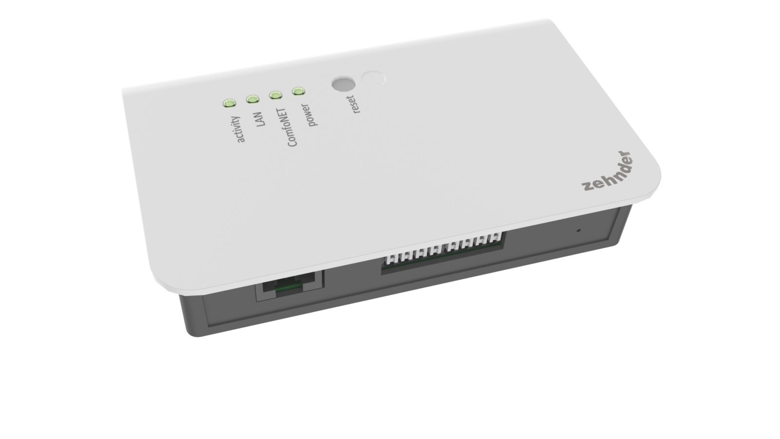 Cut-Out ComfoConnect Comfortable indoor ventilation Side view