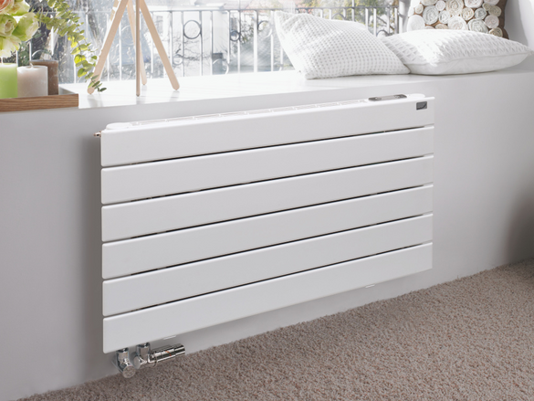 Rendering Zehnder Nova Neo Decorative radiator Front view