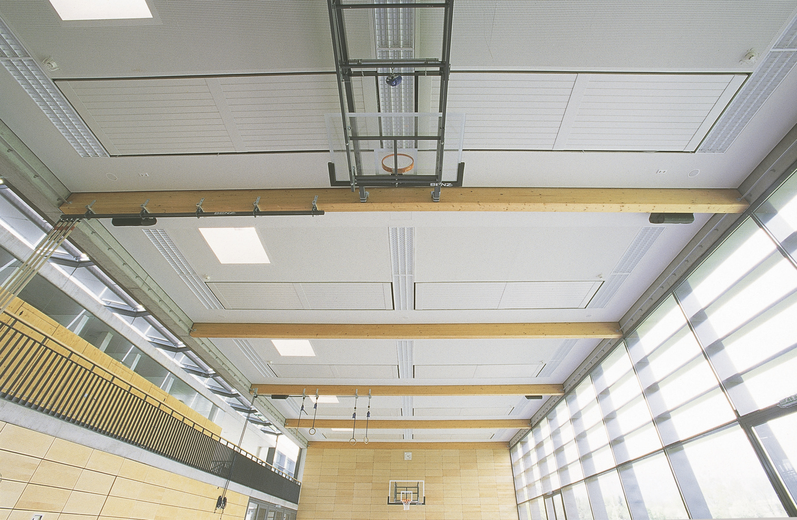 Erich-Kästner-Schule, Germany, Donaueschingen, hall, ceiling, Reference