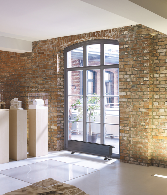  Radiavector Bench Decorative radiator Side view