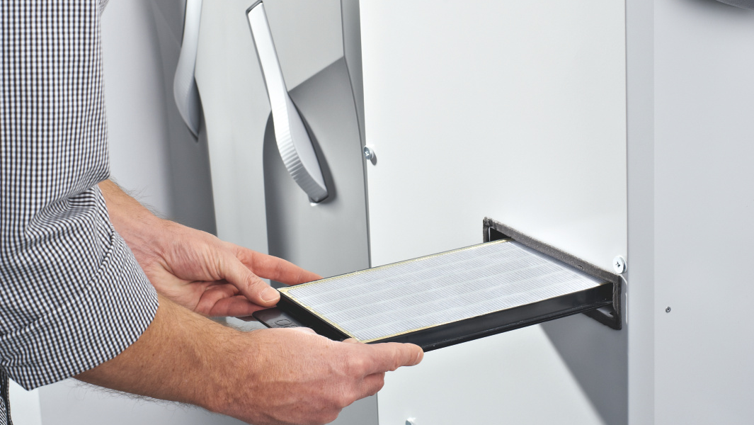 Photograph Zehnder ComfoAir 350 Comfortable indoor ventilation Front view