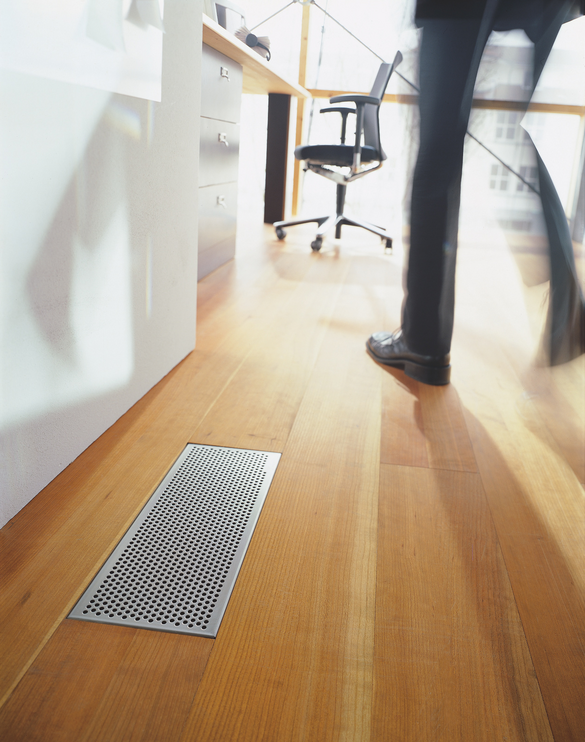 Rendering Comfortable indoor ventilation Top view