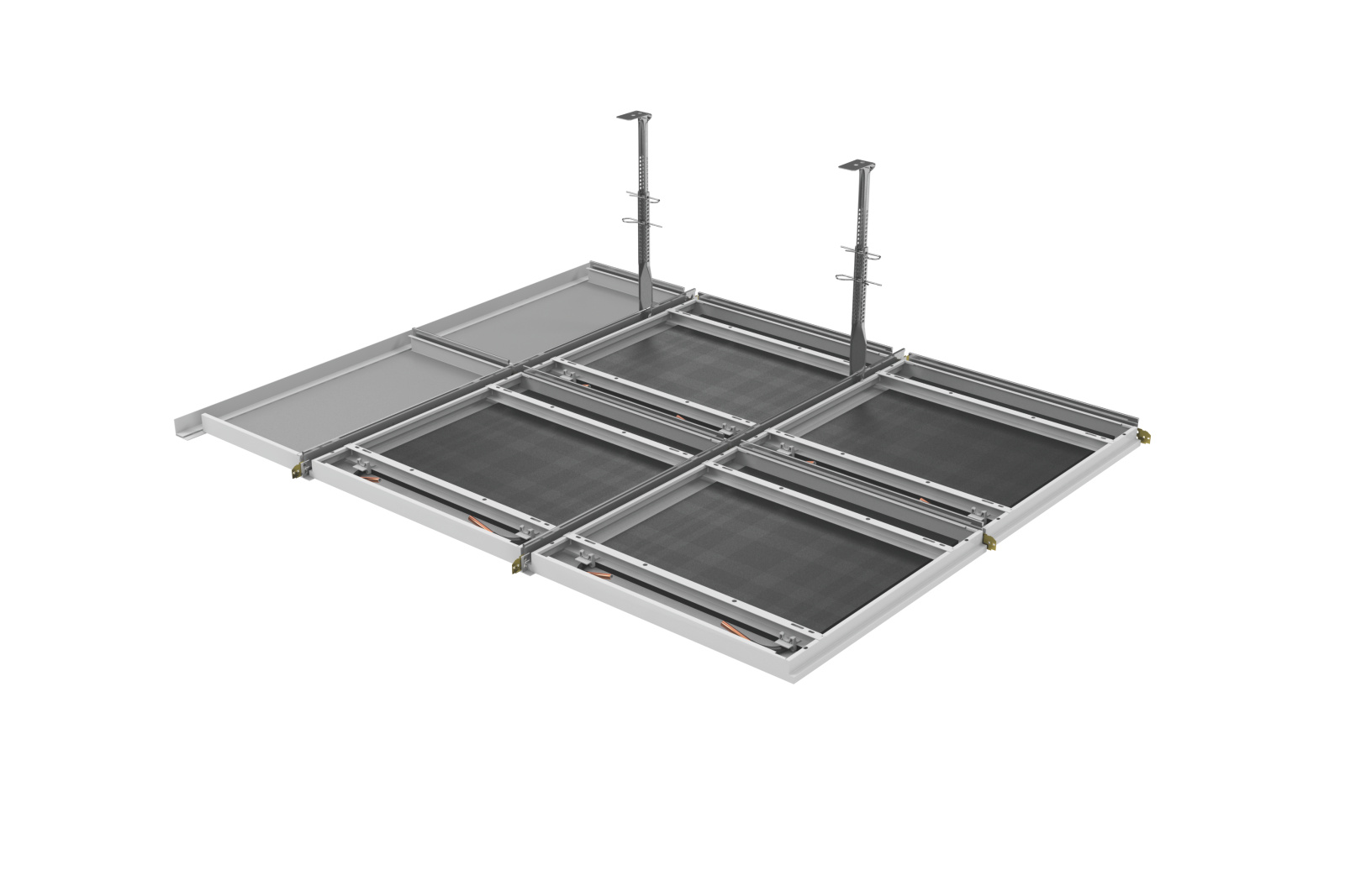 Cut-Out Lay in System  Angled view