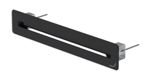 ComfoGrid Linea 400 slot diffusor, for CSB/P 400, 436 mm x 76.5 mm, glass optics, black