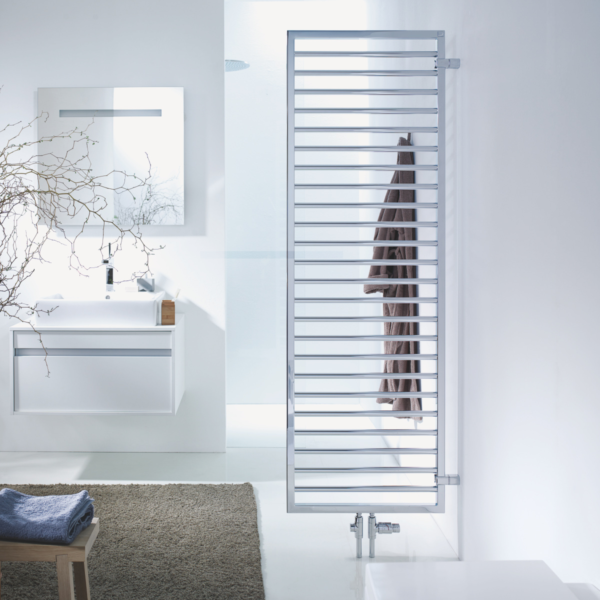 Rendering Zehnder Subway Decorative radiator Front view