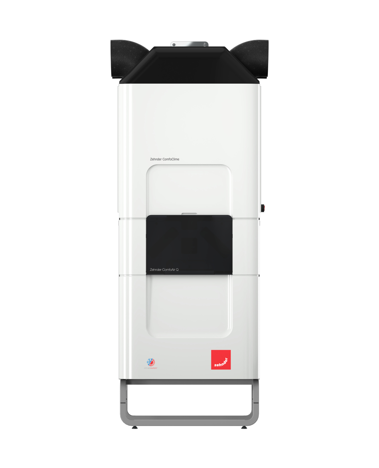 Cut-Out Zehnder ComfoClime Q Comfortable indoor ventilation Front view