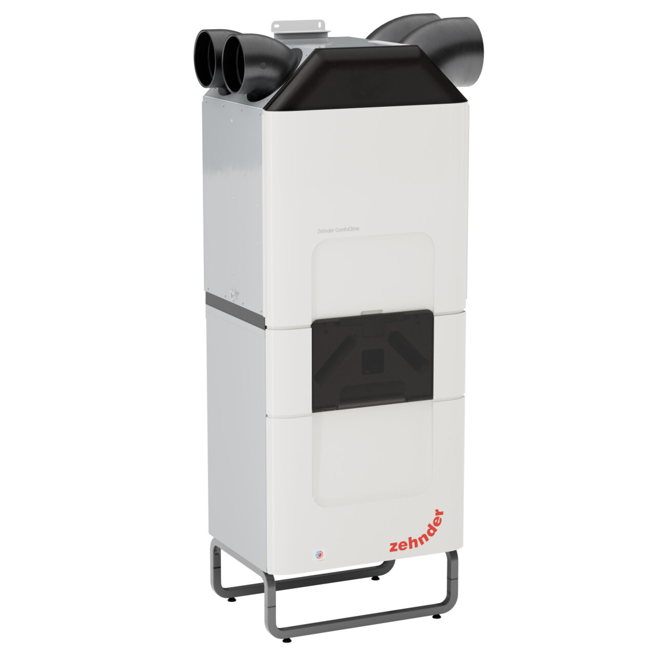 Cut-Out Zehnder ComfoClime 36 Comfortable indoor ventilation Angled view