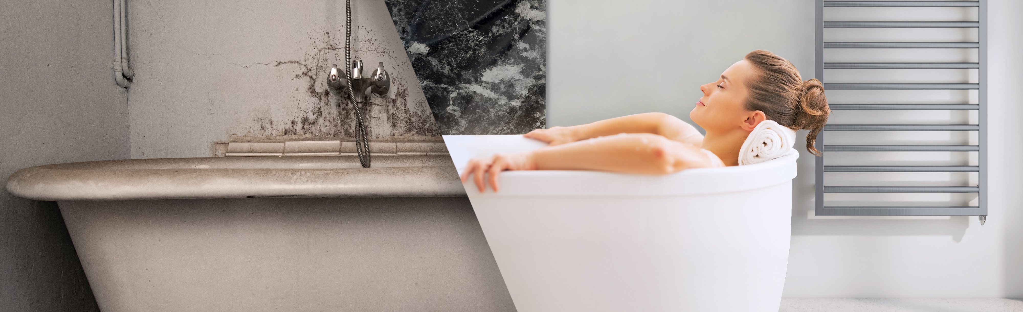 Rénovation de salles de bains, y compris les radiateurs
